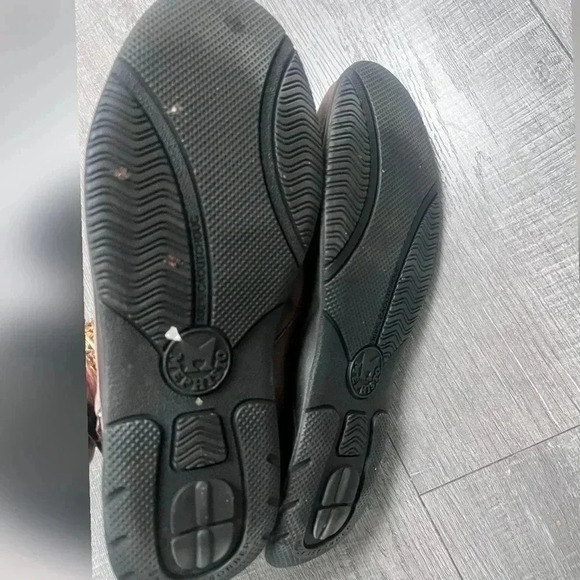 MEPHISTO Runoff Air-Jet System Brown Genuine Leather Mary Janes Womens Size 7.5 - Picture 4 of 5